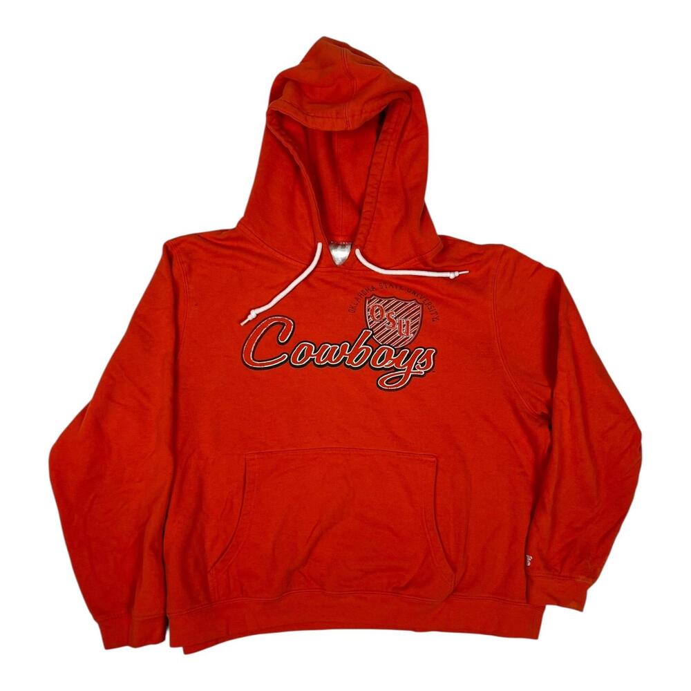 Oklahoma State Cowboys Hoodie Women's 3XL Orange NCAA Football Russell Athletic